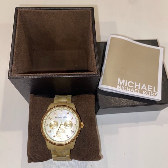 Michael Kors Women's Watch - Light Tortoise - Picture 2 of 3